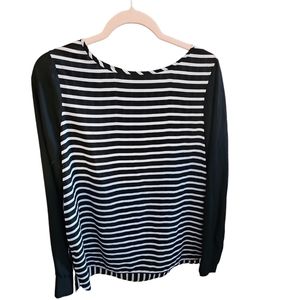 Black and white stripe Old Navy medium-size